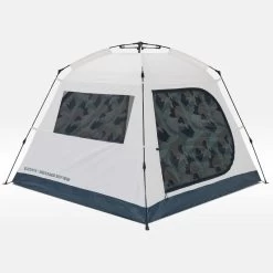 Quechua Abri De Camping 4 Places - Base Easy Fresh - Polyvalent, Instantané à Arceaux -Camping Rabais Magasin abri de camping 4 places base easy fresh polyvalent instantane a arceaux 5