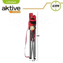 AKTIVE - Chaise De Camping XL Avec Porte-Gobelet -Camping Rabais Magasin aktive chaise de camping xl avec porte gobelet 6