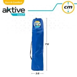 AKTIVE - Chaise Pliante Avec Poche Et Poignée De Transport -Camping Rabais Magasin aktive chaise pliante avec poche et poignee de transport 5