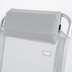 AKTIVE - Chaise Pliante Haute Avec Dossier Haut Réglable 5 Positions, Gris -Camping Rabais Magasin aktive chaise pliante haute avec dossier haut reglable 5 positions gris 4