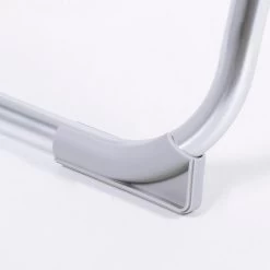 AKTIVE - Chaise Pliante Haute Avec Dossier Haut Réglable 5 Positions, Gris -Camping Rabais Magasin aktive chaise pliante haute avec dossier haut reglable 5 positions gris 6