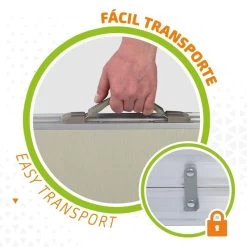 AKTIVE - Ensemble Table Et Chaise. Table Pliante Avec 4 Tabourets 135x86x67 Cm -Camping Rabais Magasin aktive ensemble table et chaise table pliante avec 4 tabourets 135x86x67 cm 4