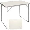 AKTIVE - Table Pliante En Aluminium Et Bois. Table De Camping 80x60x70 Cm