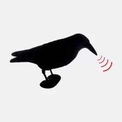 APPELANT PLASTIQUE CORBEAU CROASSEUR FLOQUÉ - CHASSE GIBIER D'EAU