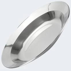 Assiette Creuse De Camping Inox | Diamètre Env. 22 - 24 Cm | 1 Assiette -Camping Rabais Magasin assiette creuse de camping inox diametre env 22 24 cm 1 assiette 2