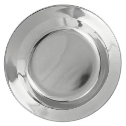 Assiette Creuse De Camping Inox | Diamètre Env. 22 - 24 Cm | 1 Assiette