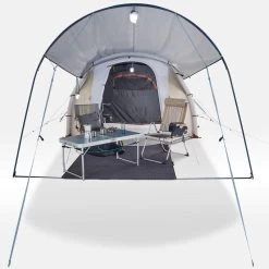 Quechua AUVENT DE CAMPING - ARPENAZ FRESH - 6 PERSONNES -Camping Rabais Magasin auvent de camping arpenaz fresh 6 personnes 5