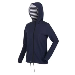 Regatta Bayarma Sweat De Marche Zippé à Capuche Pour Femme - Marine
