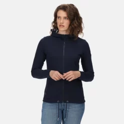 Regatta Bayarma Sweat De Marche Zippé à Capuche Pour Femme - Marine -Camping Rabais Magasin bayarma sweat de marche zippe a capuche pour femme marine 4