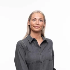 Bergans Of Norway Tovdal - Chemise De Marche Pour Femmes - Gris Foncé -Camping Rabais Magasin bergans of norway tovdal chemise de marche pour femmes gris fonce 2