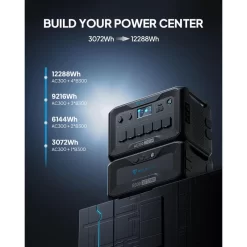 BLUETTI AC300+B300 Générateur Électrique 3072Wh,LiFePO4 Pour Panne De Courant -Camping Rabais Magasin bluetti ac300b300 generateur electrique 3072whlifepo4 pour panne de courant 5