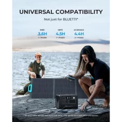 BLUETTI Générateur Électrique EB3A+PV200 268Wh/600W LiFePO4 Batterie Pour Voyage -Camping Rabais Magasin bluetti generateur electrique eb3apv200 268wh600w lifepo4 batterie pour voyage 4