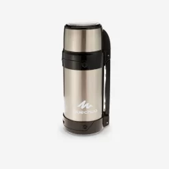 Quechua Bouteille Isotherme Inox 1,5L Avec Gobelet Pour La Randonnée