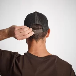 CASQUETTE TRUCKER BEIGE PATCH SOLOGNAC RESISTANT GEAR -Camping Rabais Magasin casquette trucker beige patch solognac resistant gear 4