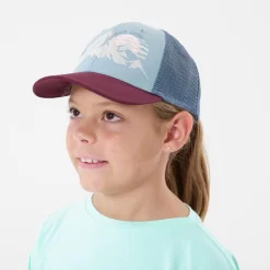 Quechua Casquette Trucker Bleue Enfant MH100 11 Quechua Casquette Trucker Bleue Enfant MH100 -Camping Rabais Magasin casquette trucker bleue enfant mh100 3