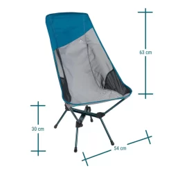 Quechua CHAISE BASSE PLIANTE DE CAMPING MH500 XL -Camping Rabais Magasin chaise basse pliante de camping mh500 xl 3