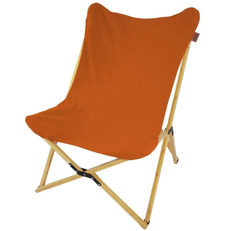 Chaise Longue Tofte - Chaise Relax De Camping - Pliable - Max. 120 Kg - Orange 1 Chaise Longue Tofte - Chaise Relax De Camping - Pliable - Max. 120 Kg - Orange