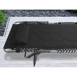 Chaise Longue Torget - Transat - Bain De Soleil 190x60x30 Cm - 150 Kg - Pliable -Camping Rabais Magasin chaise longue torget transat bain de soleil 190x60x30 cm 150 kg pliable 5