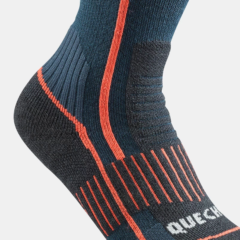Quechua Chaussettes Chaudes De Randonnée - SH500 MOUNTAIN MID - Enfant X2 Paires 6 Quechua Chaussettes Chaudes De Randonnée - SH500 MOUNTAIN MID - Enfant X2 Paires – Image 6