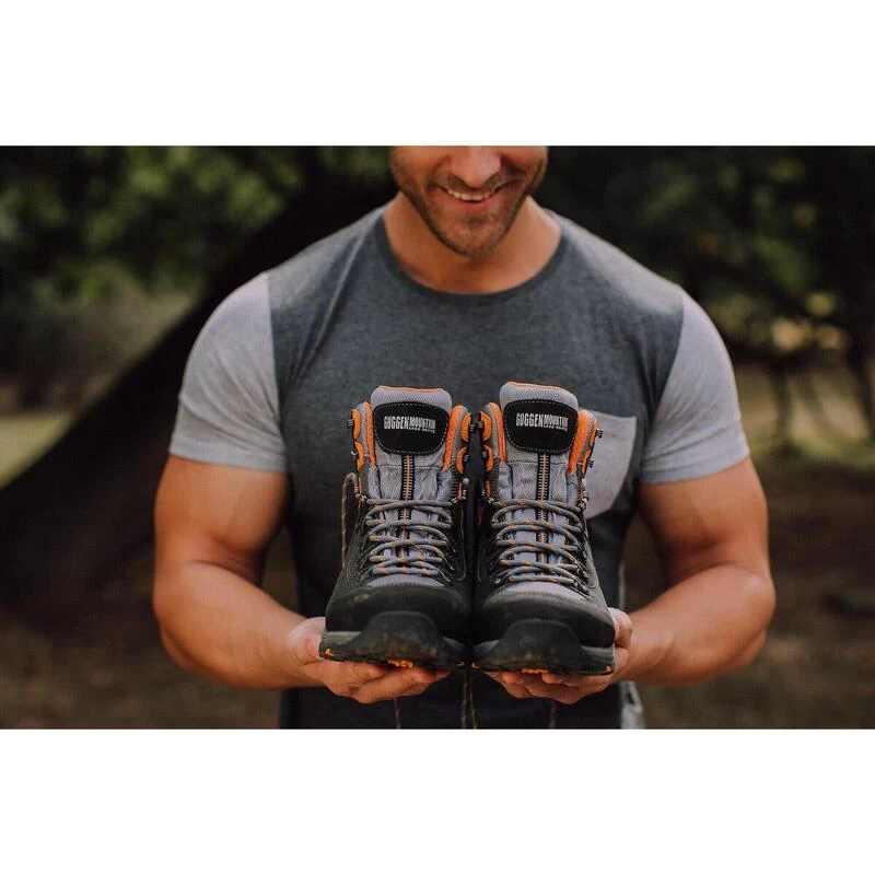 Chaussures De Randonnée PM026 Pour Hommes Imperméables Avec Membrane Et Daim 6 Chaussures De Randonnée PM026 Pour Hommes Imperméables Avec Membrane Et Daim – Image 6