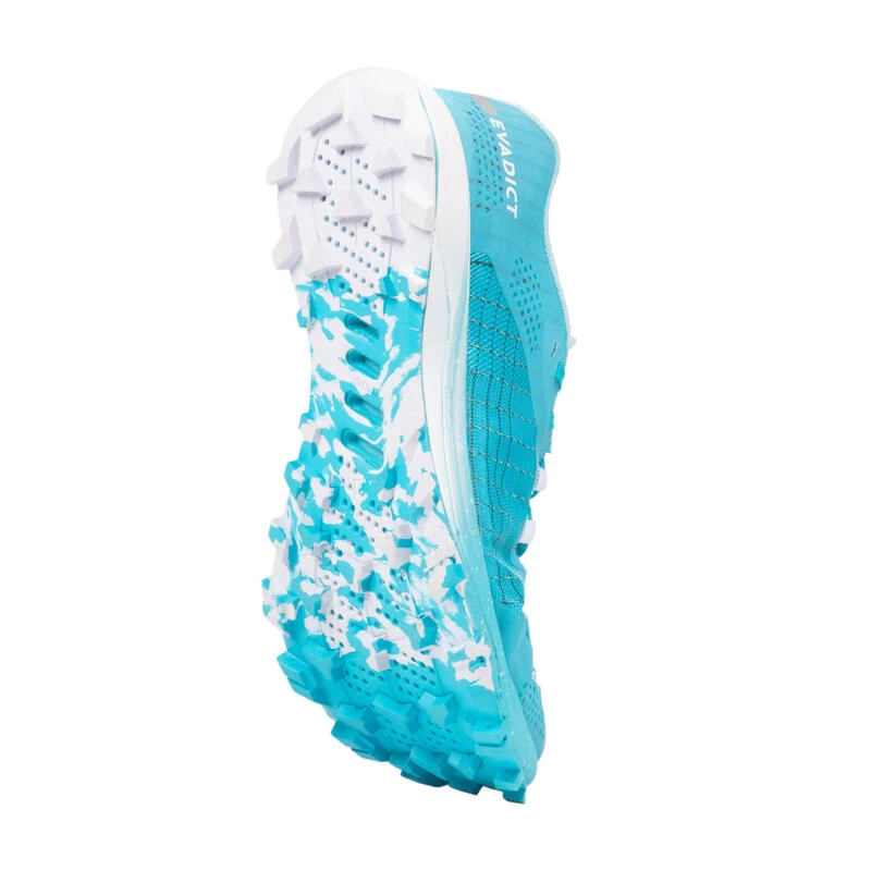 Chaussures De Trail Running Pour Femme Race Light Bleu Ciel Et Blanc 8 Chaussures De Trail Running Pour Femme Race Light Bleu Ciel Et Blanc – Image 8