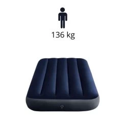 Intex Classic Downy - Lit Gonflable - 191x99x25cm - Compris Les Accessoires -Camping Rabais Magasin classic downy lit gonflable 191x99x25cm compris les accessoires 2