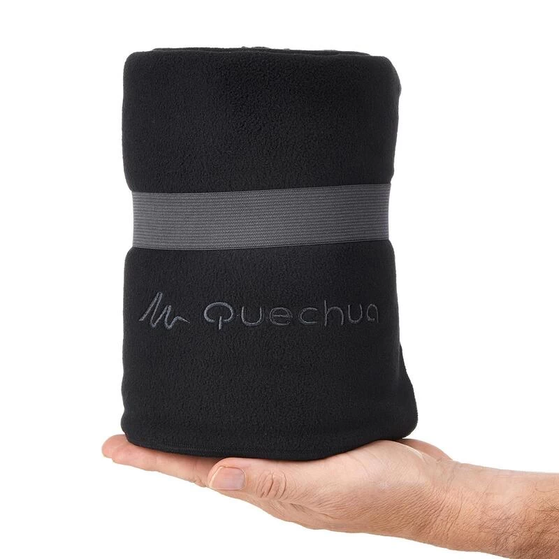 Quechua COUVERTURE EN POLAIRE - 155 X 130 CM 5 Quechua COUVERTURE EN POLAIRE - 155 X 130 CM – Image 5