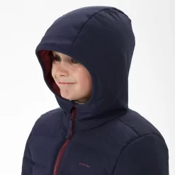 Quechua Doudoune De Randonnée Bleue Et Bordeaux - Enfant 2-6 Ans -Camping Rabais Magasin doudoune de randonnee bleue et bordeaux enfant 2 6 ans 3