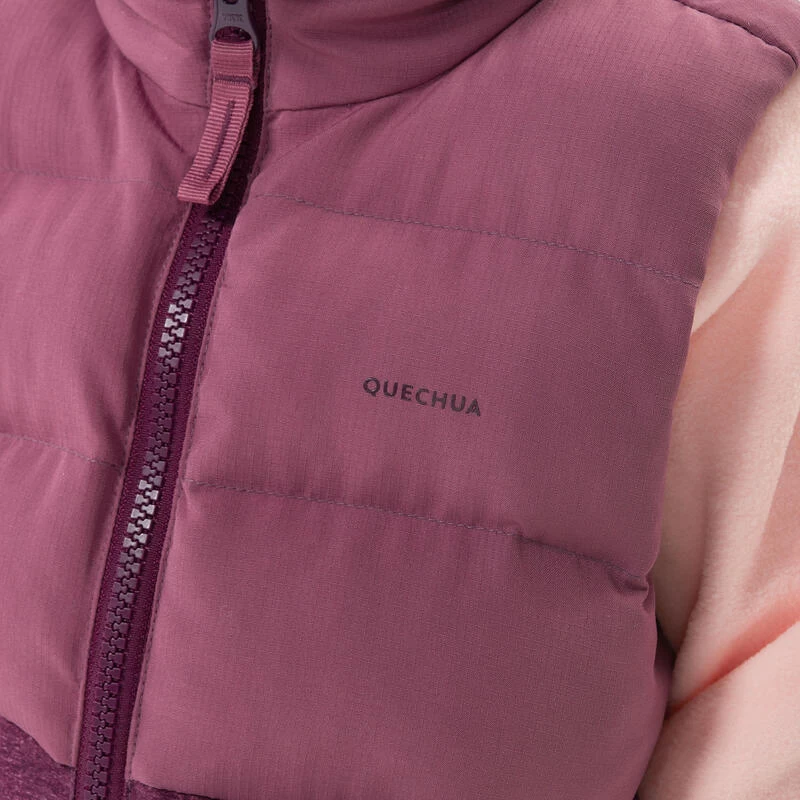 Quechua Doudoune Sans Manches De Randonnée Violette - Enfant 2-6 Ans 6 Quechua Doudoune Sans Manches De Randonnée Violette - Enfant 2-6 Ans – Image 6