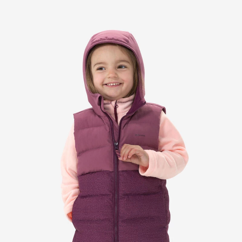 Quechua Doudoune Sans Manches De Randonnée Violette - Enfant 2-6 Ans 1 Quechua Doudoune Sans Manches De Randonnée Violette - Enfant 2-6 Ans