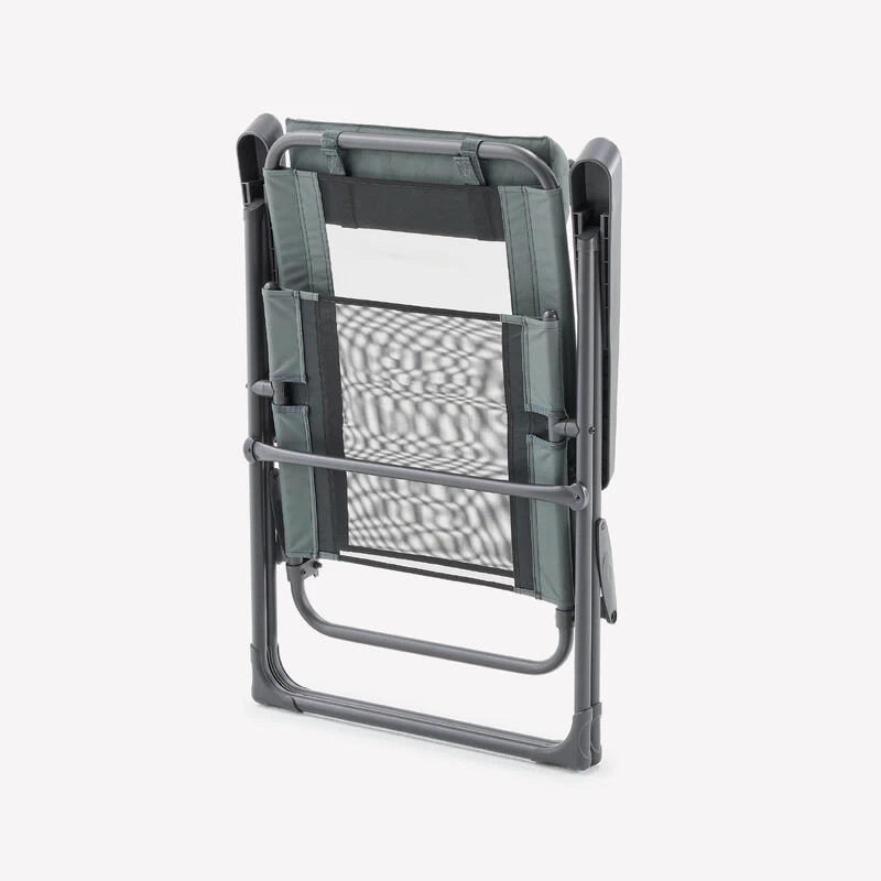 Quechua FAUTEUIL PLIANT CONFORTABLE POUR LE CAMPING - INCLINABLE - ACIER 2 Quechua FAUTEUIL PLIANT CONFORTABLE POUR LE CAMPING - INCLINABLE - ACIER – Image 2