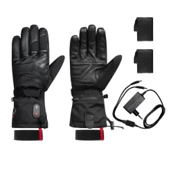 Gants De Ski Chauffants En Cuir EVO-3 Adulte