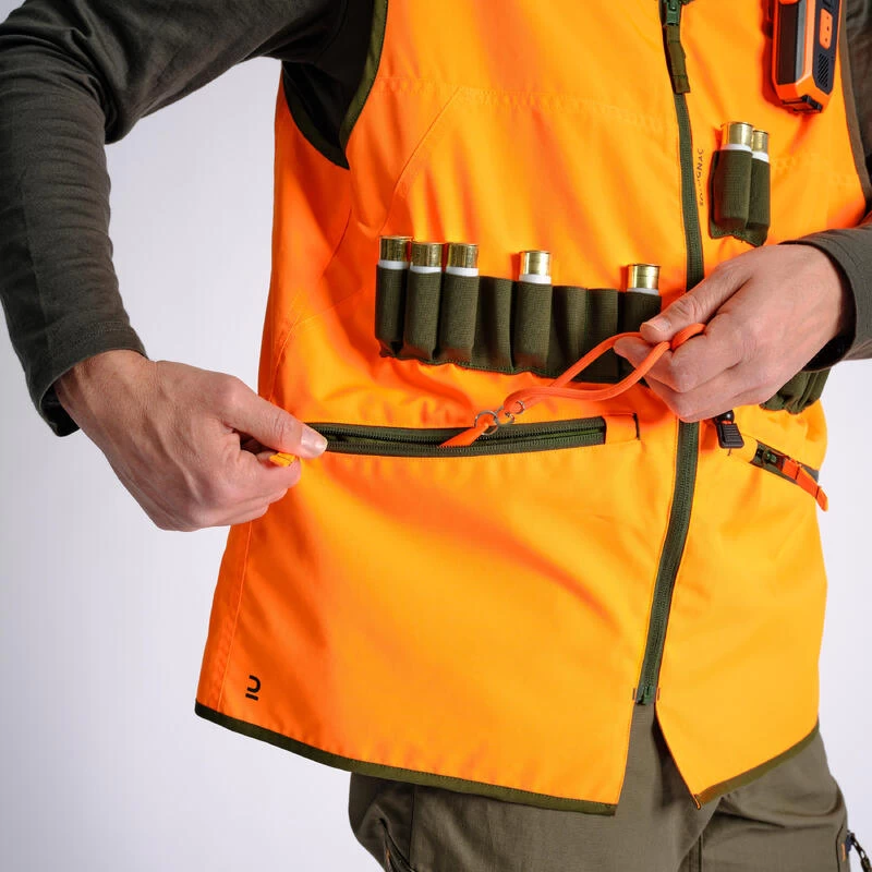 Gilet Chasse Réversible 500 Fluo/vert 10 Gilet Chasse Réversible 500 Fluo/vert – Image 10
