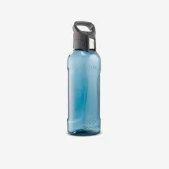 Quechua Gourde Ecozen® 0,8L Avec Bouchon Ouverture Rapide Pour La Randonnée - Bleu