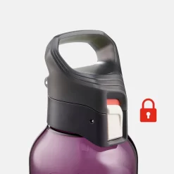 Quechua Gourde Ecozen® 0,8L Avec Bouchon Ouverture Rapide Pour La Randonnée - Violet -Camping Rabais Magasin gourde ecozen 08l avec bouchon ouverture rapide pour la randonnee violet 5