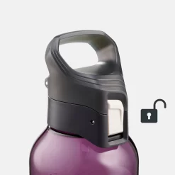 Quechua Gourde Ecozen® 0,8L Avec Bouchon Ouverture Rapide Pour La Randonnée - Violet -Camping Rabais Magasin gourde ecozen 08l avec bouchon ouverture rapide pour la randonnee violet 6