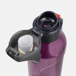 Quechua Gourde Ecozen® 0,8L Avec Bouchon Ouverture Rapide Pour La Randonnée - Violet -Camping Rabais Magasin gourde ecozen 08l avec bouchon ouverture rapide pour la randonnee violet 8