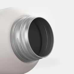 Quechua Gourde Inox 0,6L Avec Bouchon à Vis Pour La Randonnée - Blanc -Camping Rabais Magasin gourde inox 06l avec bouchon a vis pour la randonnee blanc 6