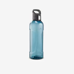 Quechua Gourde Rando MH500 Bouchon Ouverture Rapide 1,2 Litre Plastique (Ecozen®) Bleu