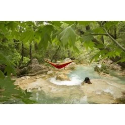 TICKET TO THE MOON Hamac King Size Bordeaux / Jaune -Camping Rabais Magasin hamac king size bordeaux jaune 2