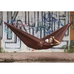 TICKET TO THE MOON Hamac TTTM Compact Chocolate -Camping Rabais Magasin hamac tttm compact chocolate 3