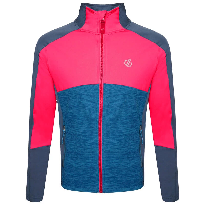 Dare 2b Haut Polaire EXCEPTION Enfant (Denim Sombre / Rose Foncé) 1 Dare 2b Haut Polaire EXCEPTION Enfant (Denim Sombre / Rose Foncé)