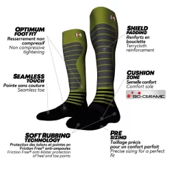 Monnet HUNTING EXPERT - CHAUSSETTE HAUTE DE CHASSE -Camping Rabais Magasin hunting expert chaussette haute de chasse 4