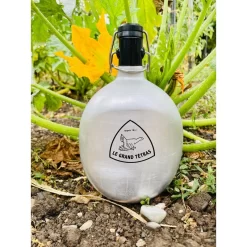 La Gourde Française Ovale 1 Litre - Métal En Aluminium Recyclé -Camping Rabais Magasin la gourde francaise ovale 1 litre metal en aluminium recycle 3