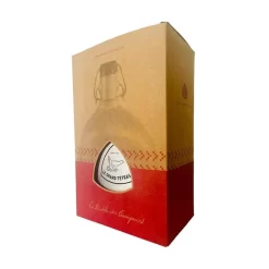 La Gourde Française Ovale 1 Litre - Métal En Aluminium Recyclé -Camping Rabais Magasin la gourde francaise ovale 1 litre metal en aluminium recycle 4