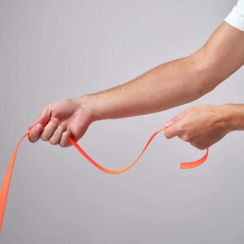 Longe Plate Pour Chien 15m Fluo Orange 3 Longe Plate Pour Chien 15m Fluo Orange – Image 3