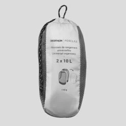 Lot De 2 Housses De Rangement Universelles - 2x10L -Camping Rabais Magasin lot de 2 housses de rangement universelles 2x10l 2