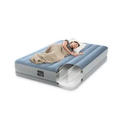 Matelas Gonflable - Intex Mid-Rise Comfort -2 Personnes -Camping Rabais Magasin matelas gonflable intex mid rise comfort 2 personnes 2