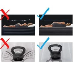 Matelas Gonflable - Intex Prestige Downy -1 Personne - 76x191x25 Cm (BxLxH) 8 Matelas Gonflable - Intex Prestige Downy -1 Personne - 76x191x25 Cm (BxLxH) -Camping Rabais Magasin matelas gonflable intex prestige downy 1 personne 76x191x25 cm bxlxh 3