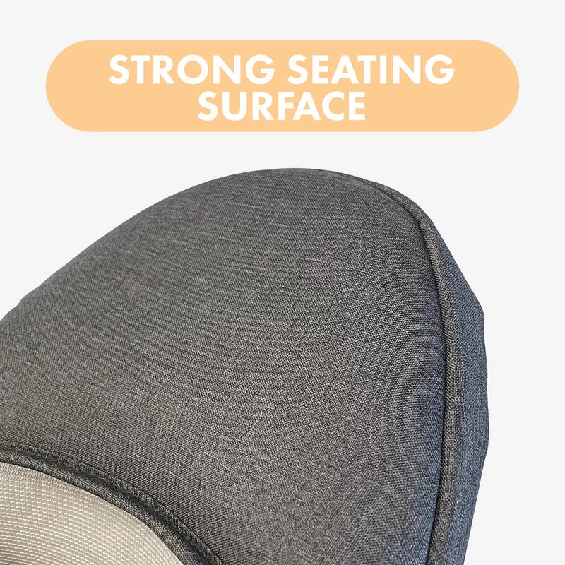 Pack Basic Luxe Nacelle Ergonomique - Porte-bébé Confortable - Gris 5 Pack Basic Luxe Nacelle Ergonomique - Porte-bébé Confortable - Gris – Image 5